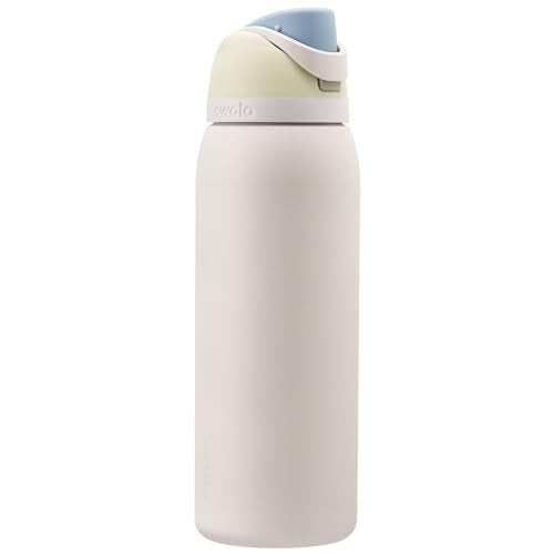 FreeSip Stainless Steel Water Bottle 40 oz Iced Breeze