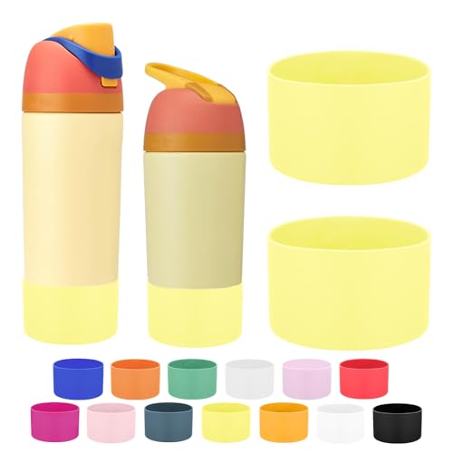 2PCS Protective Boot Compatible with Owala Kids Water Bottle 16 oz &14 oz