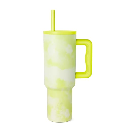 40oz Leak Proof Ceramic Lined Tumbler with Handle