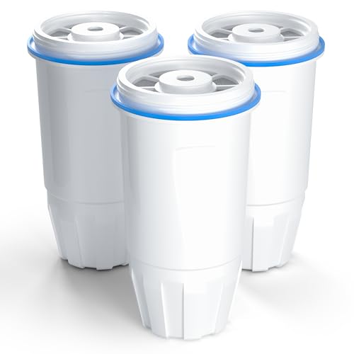 Upgraded Water Filter Replacement Fit for Zero Pitcher and Dispenser ZR (3 Count)