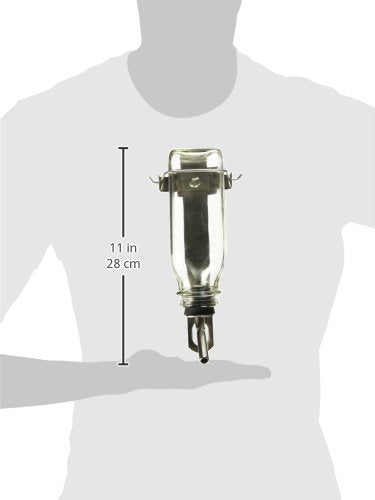 Glass Tube Water Bottle for Birds