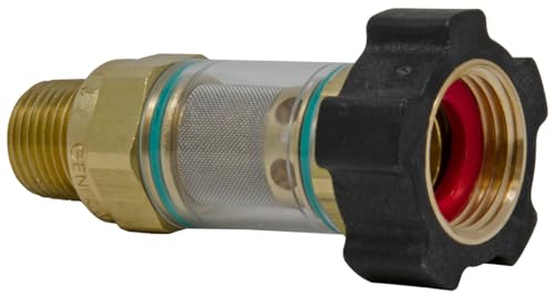 Brass Inline Water Filter