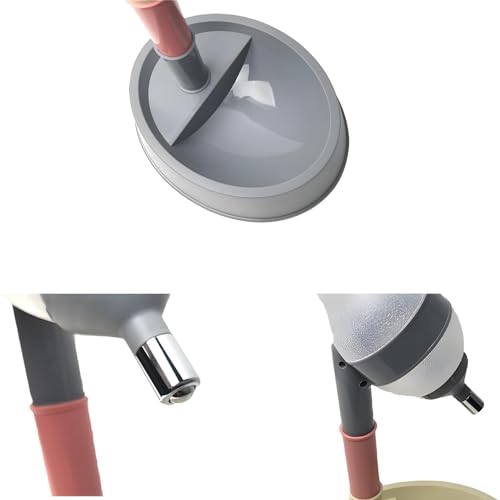 Pet Standing Water Dispenser Cat Dog Standing Bowl with Detachable Pole Automatically Feeding Water Height Adjustable