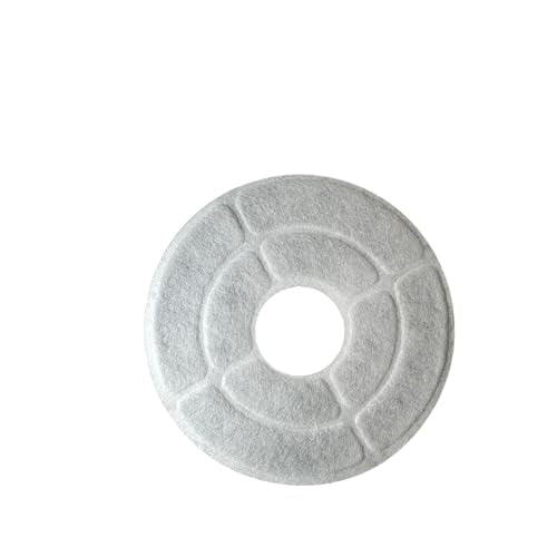 12 NISPIRA Charcoal Water Filters with Black Spongy Replacements for Kastty Whisper Quiet 2.2L (12 Count)
