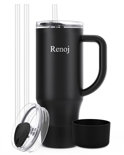 Insulated Mug 100% Spill Resistant Insulated Water Bottle for Iced Coffee & Hot Drinks
