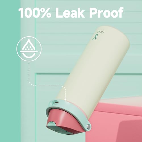 24 oz Insulated Water Bottle with Straw