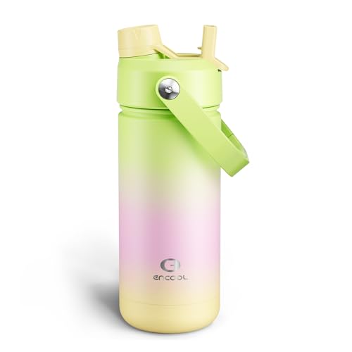 Insulated Water Bottle with Straw Stainless Steel Water Bottle