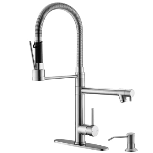 Kitchen Faucet with Soap Dispenser