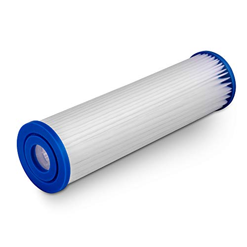 Pleated Sediment Water Filter Cartridge 9.87”x 2.5” Amplified Surface Area