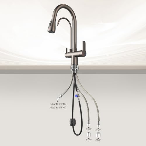 Kitchen Sink Faucet with Pull