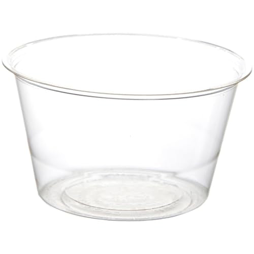 Compostable Clear PLA Plastic 3oz Portion Cups (2000 Count)