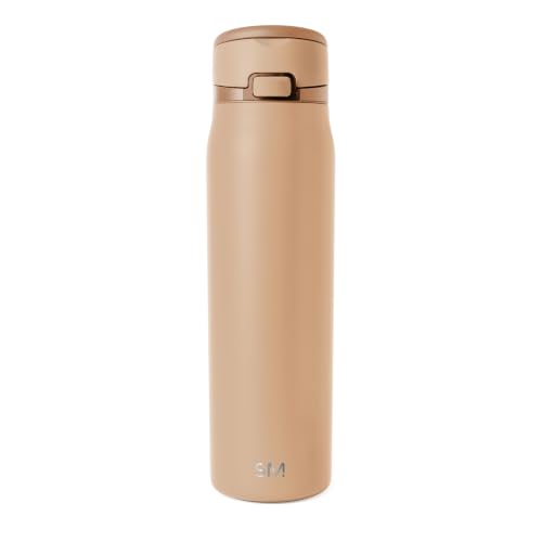 Water Bottle with Straw & Handle