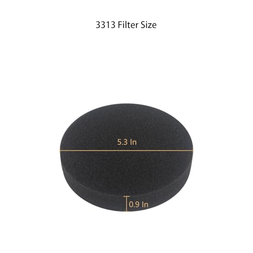 Replacement Filter Compatible with Bissell 3313 PowerForce Helix Bagless Upright Vacuum
