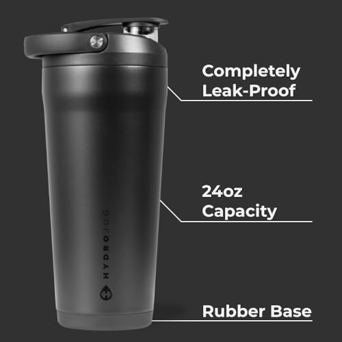 Insulated Protein Shaker Bottle 24 oz