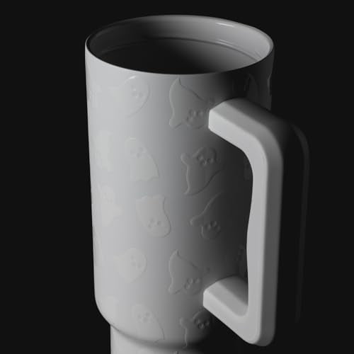 40oz Leak Proof Ceramic Lined Tumbler with Handle