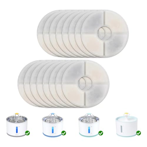 Cat Water Fountain Filter Replacement 16 Pack