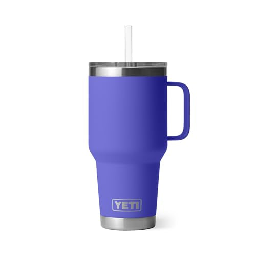 Rambler 35 oz Tumbler with Handle and Straw Lid