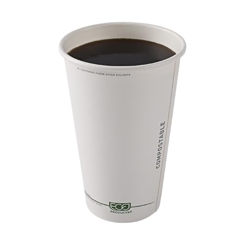 GreenStripe Disposable Paper Hot Cups (1000 Count)