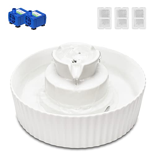 Ceramic Cat Water Fountain