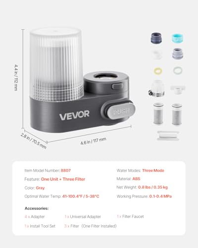 Faucet Mount Water Filter