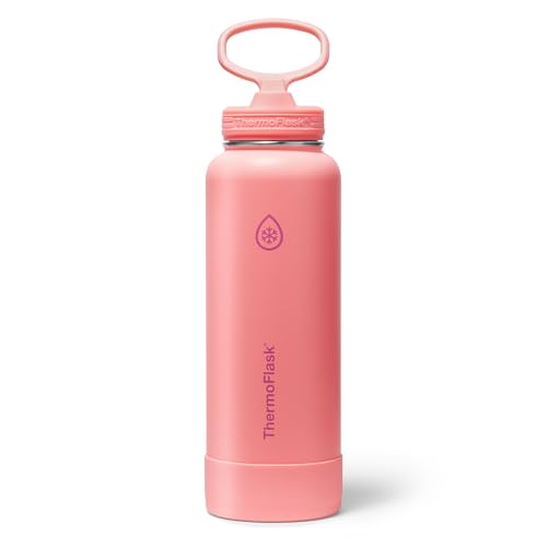 Insulated Water Bottle with Straw Lid