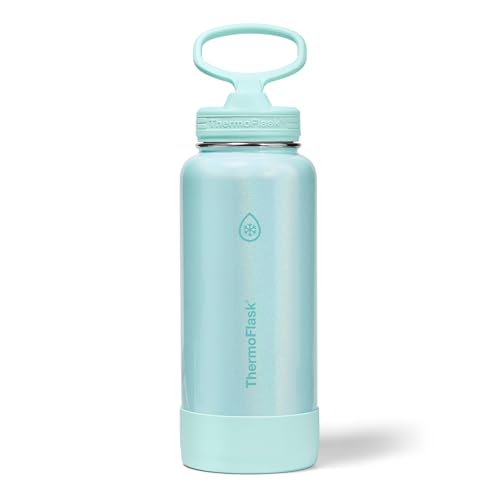 Insulated Water Bottle with Straw Lid