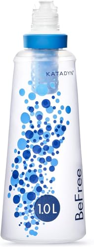BeFree AC 2 Stage Filter Collapsible Travel Water Bottle 1L