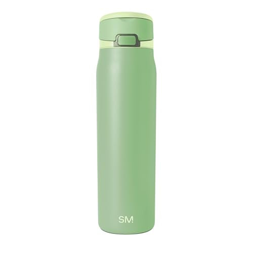 Water Bottle with Straw & Handle