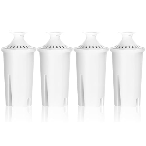 Pitcher Water Filter Replacement for Brita® Filters (4 Count)