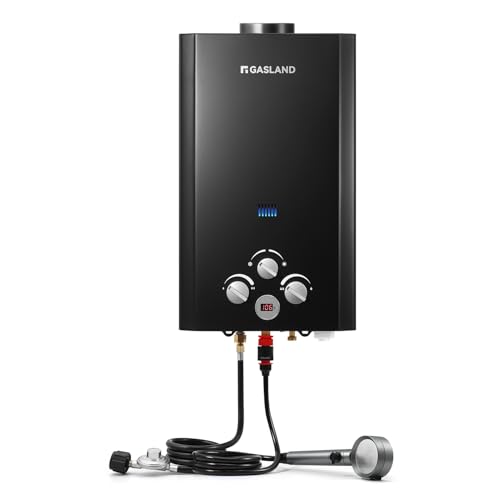 BE264B Propane Water Heater Outdoor