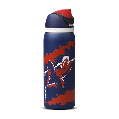 Marvel FreeSip Stainless Steel Water Bottle 32 oz Swing of Things