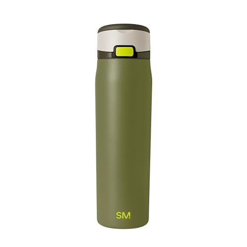 Water Bottle with Straw & Handle