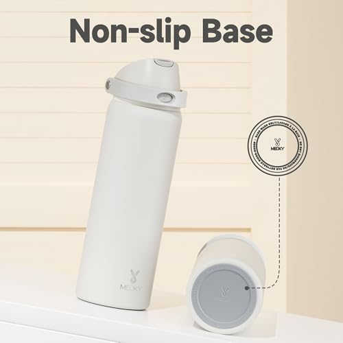 32 oz Insulated Water Bottle with Straw