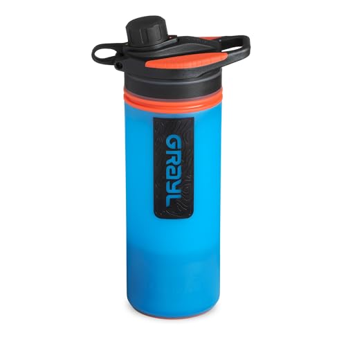GeoPress 24 oz Water Purifier & Water Filter Bottle