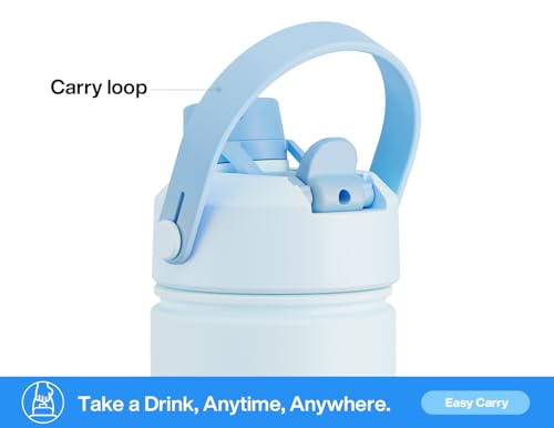 26 oz Insulated Water Bottle with 2