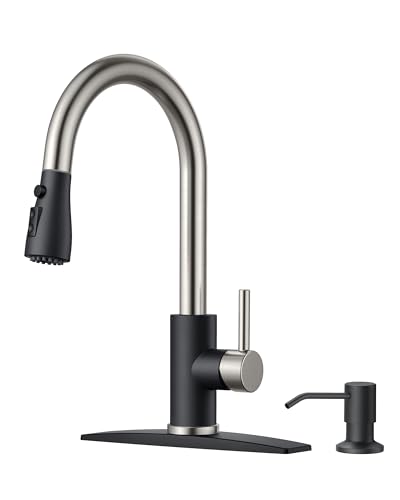 Kitchen Faucet with Soap Dispenser