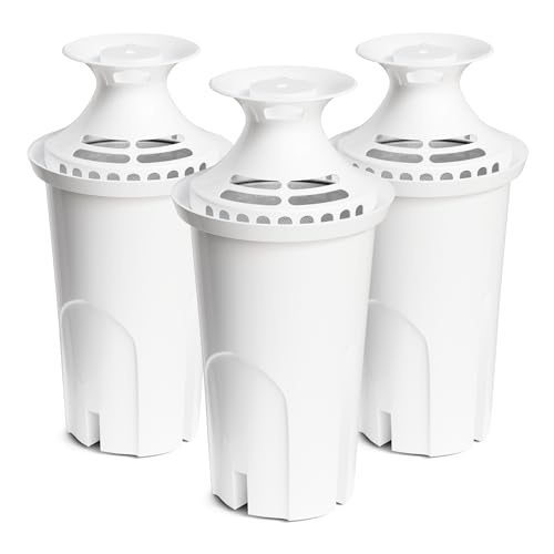 Water Filter Replacement Compatible with Brita Water Pitcher and Dispensers (3 Count)