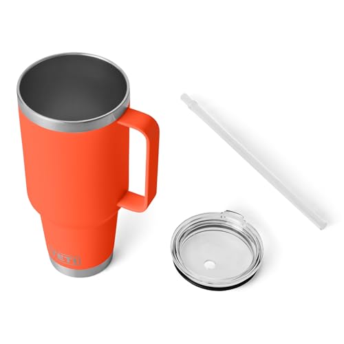 Rambler 42 oz Tumbler with Handle and Straw Lid