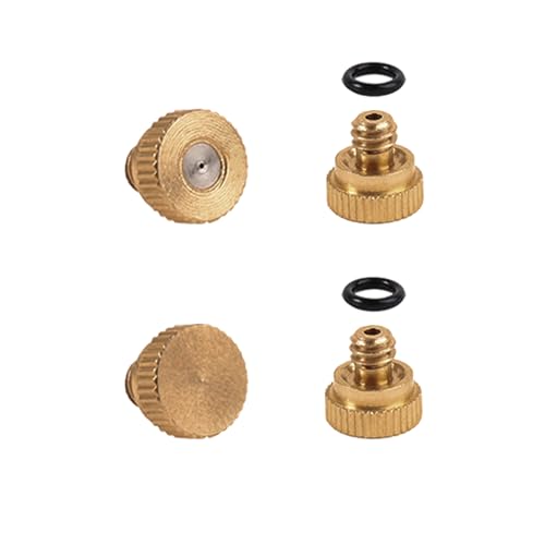 100 PCS Brass Misting Nozzles O Ring (100 Count)