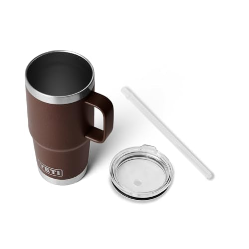 Rambler 25 oz Tumbler with Handle and Straw Lid