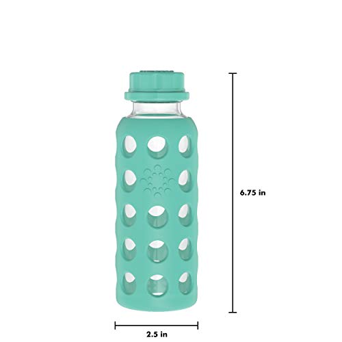 9oz Glass Baby Bottle with Cap