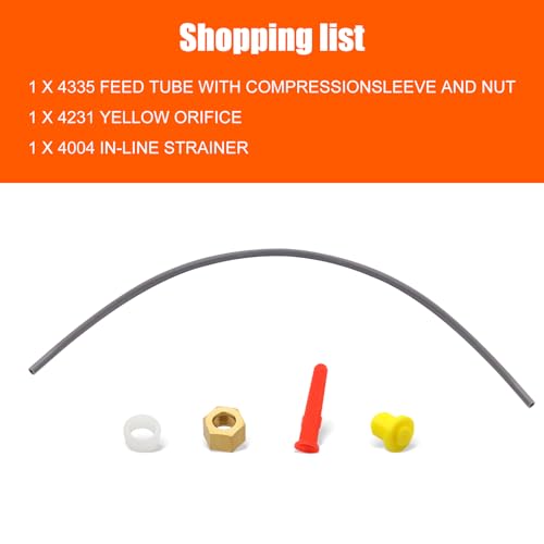 4335 Feed Tube Compatible with Humidifier Models 400