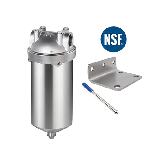 NSF ANSI 42 Stainless Steel Whole House Water Filter Housing
