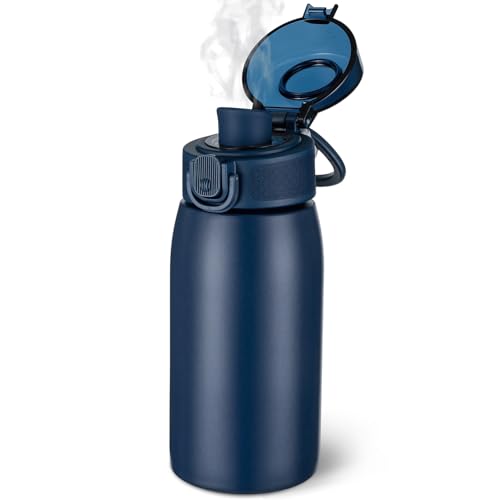 Insulated Water Bottle 12 oz with Dustproof Lid