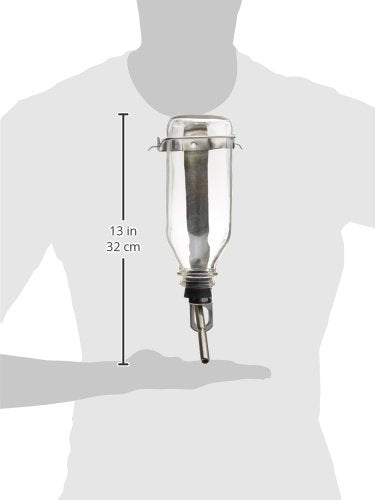 Heavy Duty Deluxe Glass Water Bottles for Birds