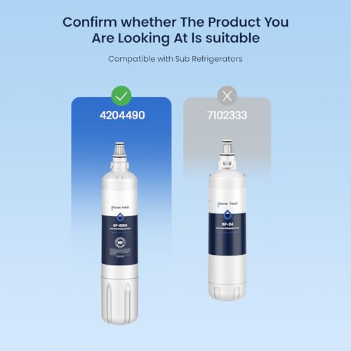 Water Filter Replacement for Sub (2 Count)
