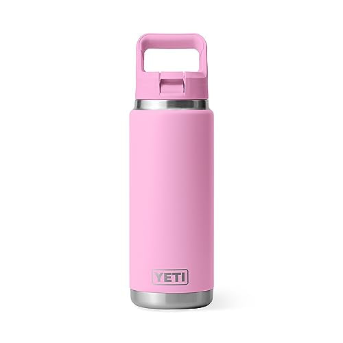 Rambler 26 Oz Straw Bottle Power Pink