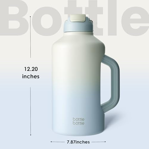 Insulated Water Bottle 64 oz Dual