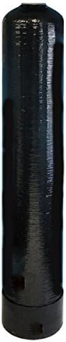 Replacement Water Softener Tank + Pre-loaded 10% Cross Linked Cation Resin and Riser Tube | 9" x 48" - 1.0 Cubic Ft | 32,000 Grain