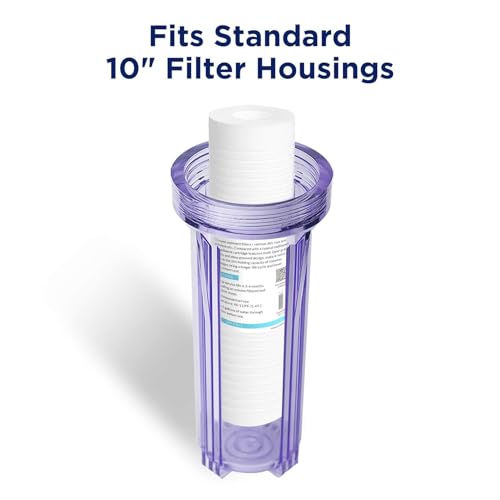 Grooved Sediment Water Filter Cartridge (6 Count)